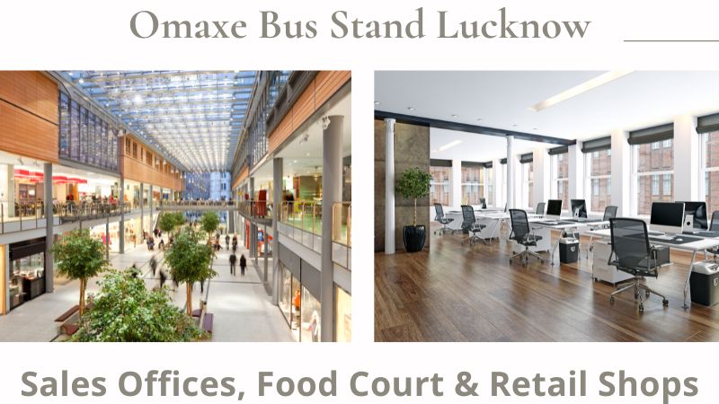 Omaxe Bus Stand Lucknow | Sales Offices & Retail Shops